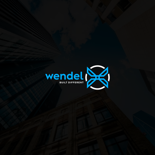 Luxury Logo Design for Wendel X — A Premium Construction Brand Built Different Design by WaksArt©