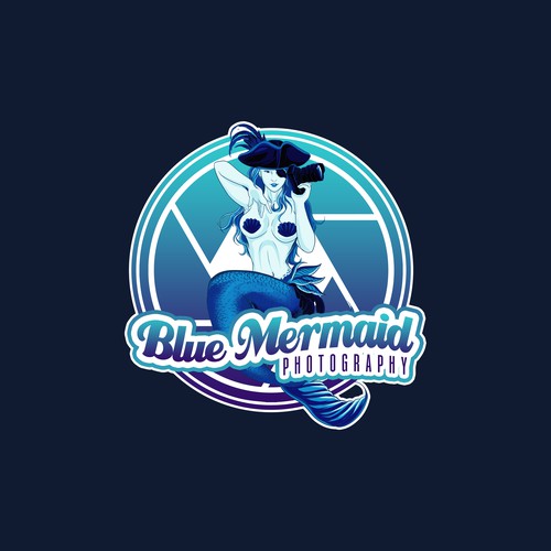 Blue Mermaid Design by Fhrl_Akbr