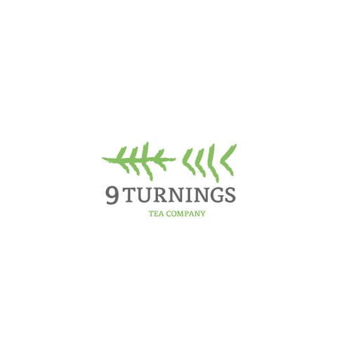 Tea Company logo: The Nine Turnings Tea Company Diseño de deadaccount