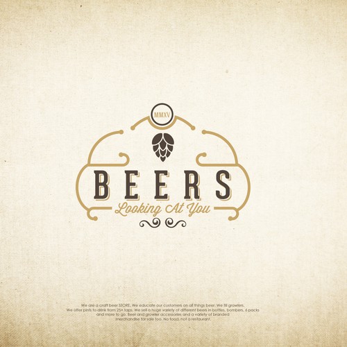 Beers Looking At You needs a brand/logo as timeless as the inspirational movie! Diseño de ∙beko∙