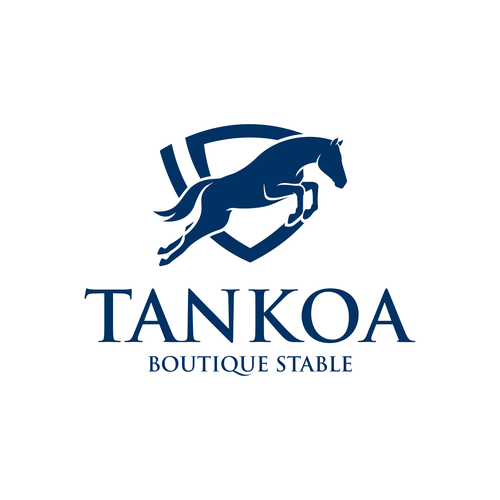 Horse Jumping Logo-ontwerp door muuter