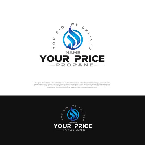 we need a design that will grab the eye for ordering propane and propane pricing. Design by pixelgrapiks