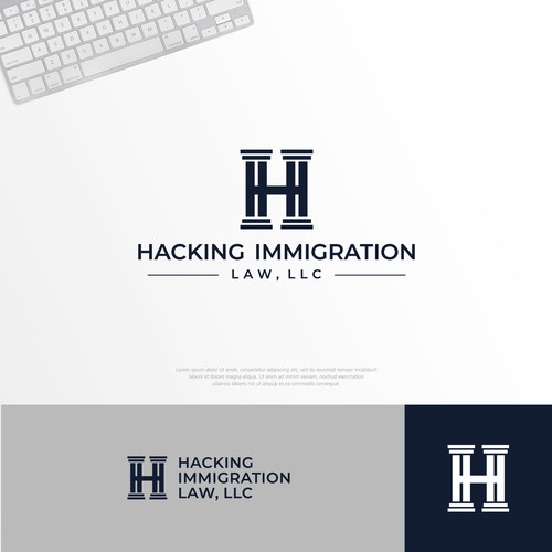 Law Firm Logo-ontwerp door harodsgn™