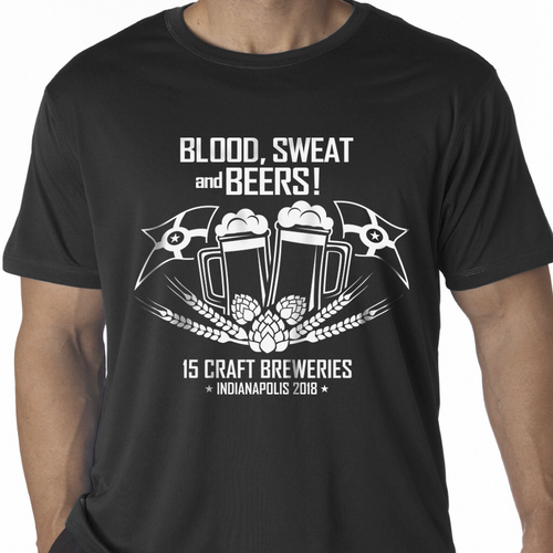 Creative Beer Festival T-shirt design Design von CervusDesigns