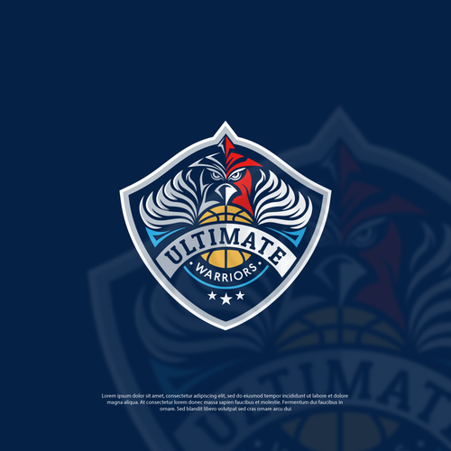 Basketball Logo for Ultimate Warriors - Your Winning Logo Featured on Major Sports Network Design by oopz