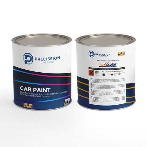 Diseño de Label for Professional Automotive Refinish Products de Carlos Eng