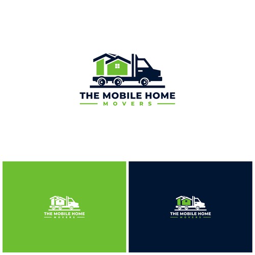 Top notch mobile home moving company need your logo design help Design by SPECTAGRAPH