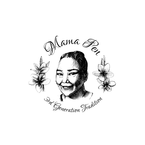 Kistiperoさんの"Mama Pen" Logo Design for a body and Massage Oil Brandデザイン