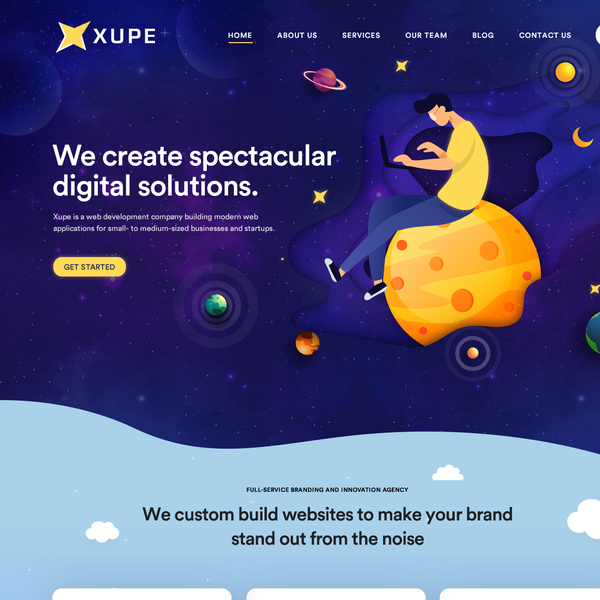 Design réalisé par FaTiH™ et intitulé "Creative Web Design"