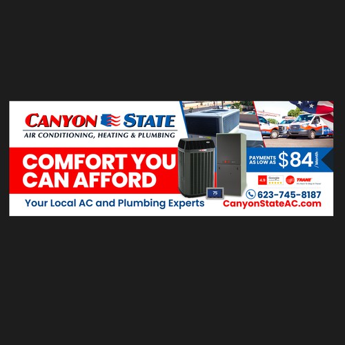 Design An Eye-Catching Billboard For An HVAC Company Design by Black-Pepper