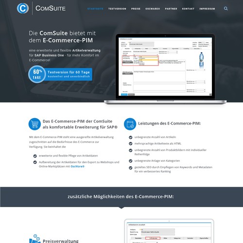 Web page design contest entry by AmazingWeb