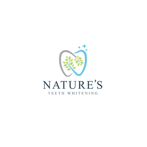 Nature's Teeth Whitening - Needs a Natural Company Logo Design by Creative Selection