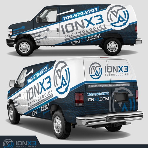 Bring our LOGO to LIFE on our Van in Athens! Design by victims