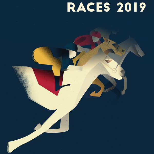 Day at the Races Invitation Card