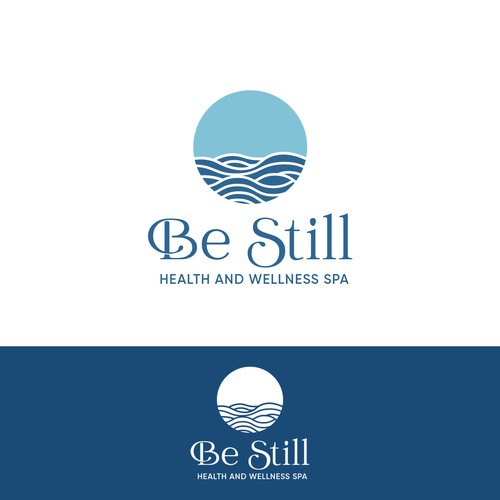 Be Still Logo and brand guide creation Diseño de circle.dsg