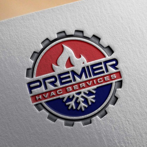 LOGO for HVAC Company (Air-conditioning, cooling and heating) Design by 7statis