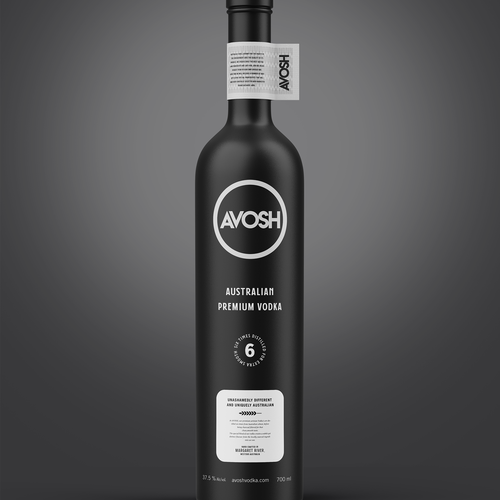 Design a New Label for a Premium Australian Vodka Design by LABELL®