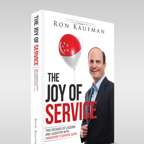 Book Cover for "The Joy of Service" Design by Sumit_S