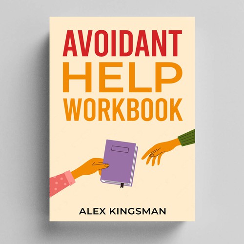 Workbook book cover on Avoidant Attachment Style Design by NoBoundaries