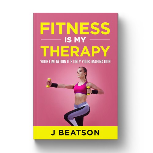 Unique and eye catchy fitness book for women that promotes success Diseño de aksaramantra