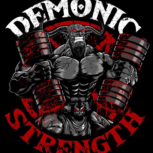 Designs | Demonic Strength T-Shirt Design | T-shirt contest