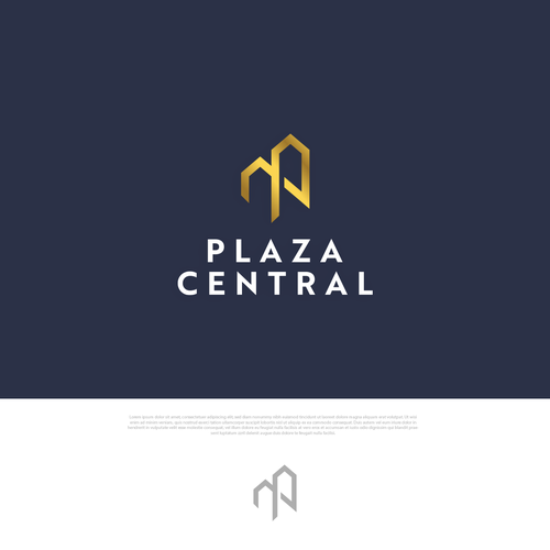 Logotipo Plaza Central Design by reflect the style ™