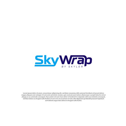 SkyWrap Logo Design by Sagittarius ♂