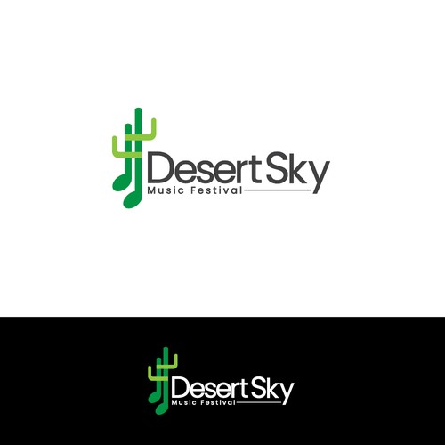 Desert Sky Music Festival Design by Technotecdesign