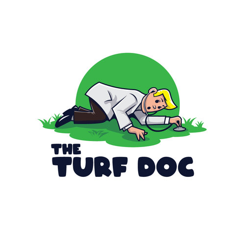 Design a cool artificial grass cleaning and repair logo Design by Democomics