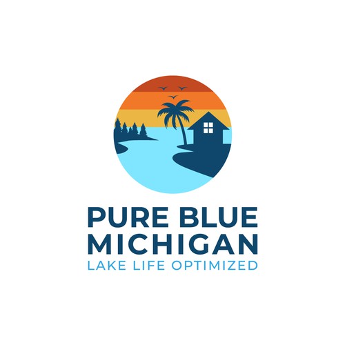 Pure Blue Michigan Design by Ripa_Designs