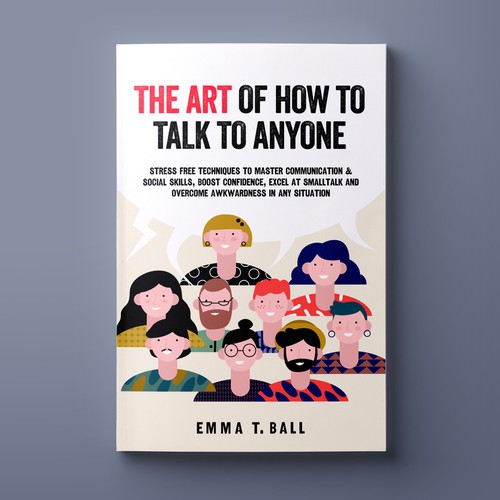 eBook cover for The Art of How to Talk to Anyone Design by magnificent 7&co