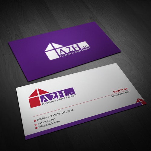 Create a winning business card design for Real Estate with a purpose Design by Concept Factory