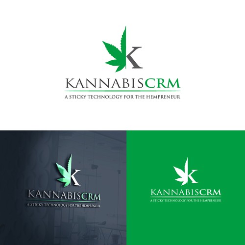 New company branding for the cannabis industry Logo & social media