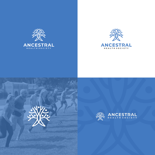 Logo for a nonprofit that studies how our ancestors can inform our modern health Design by X'Arts ☑️