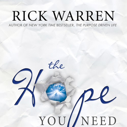 Design Rick Warren's New Book Cover デザイン by QRD