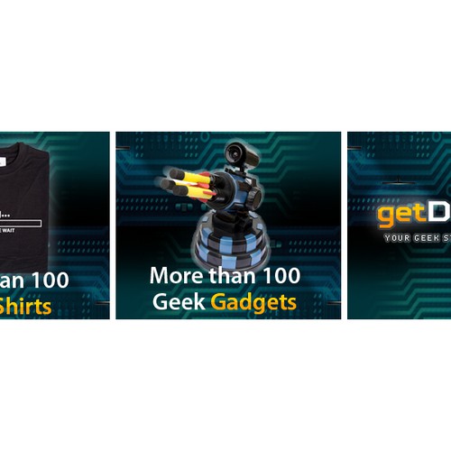 Transforming our existing banners to various formats Design by Deep Bluee