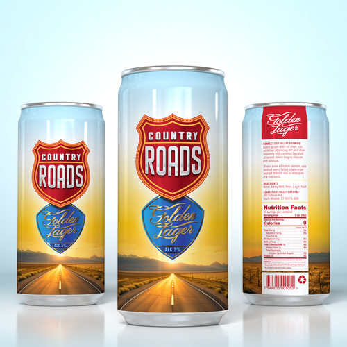 Product label contest entry by Han van Oss