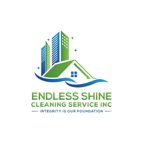 Design by Muhammad_Yaseen titled "Endless Shine Cleaning Service Inc"