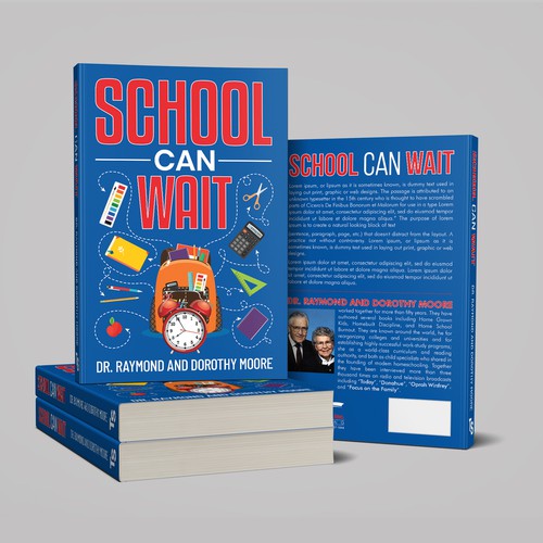 Book Cover Design: "School Can Wait" Design by √Pro Designer»