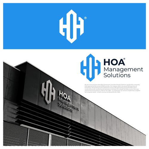 HOA Management Services Logo Design by marbona