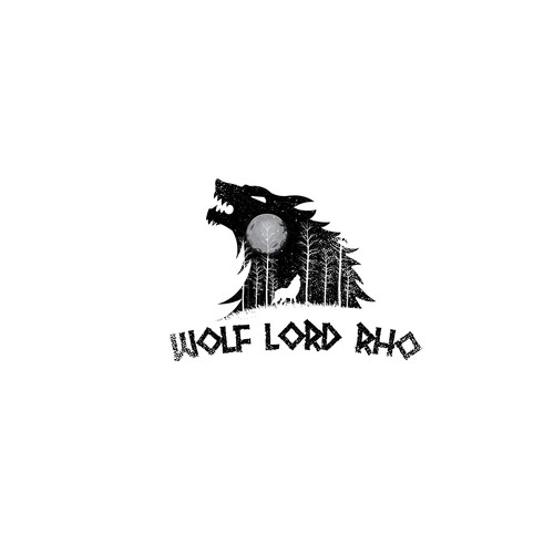 Iconic Wolf Lord Rho Logo Design Needed Réalisé par HourGla55