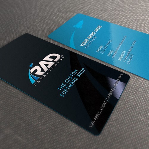 Design A Software Company Business Card You Can't Stop Looking At!! Design by JB_design