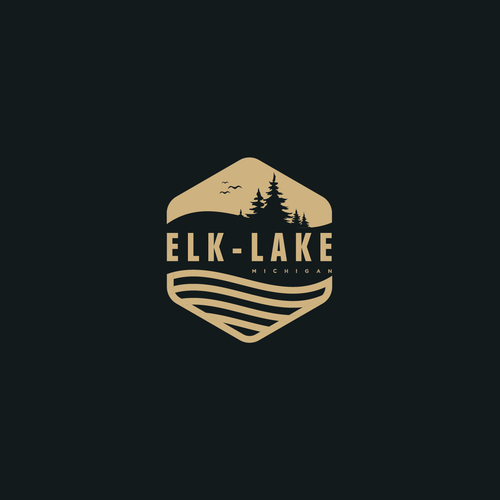 Design a logo for our local elk lake for our retail store in michigan Design por eBilal