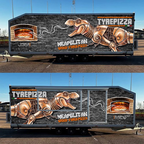 PIZZA trailer - be creative! Design von Rockyman