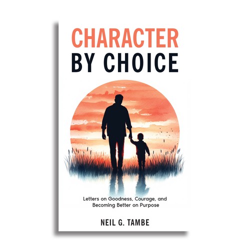 Cover for book of letters on goodness, courage, character Design by Creative Junejo