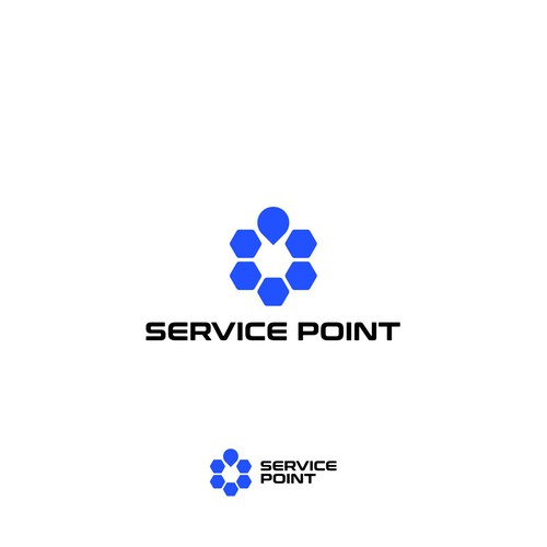 Service Point - Create New Logo and Brand Identity Design by idea_go
