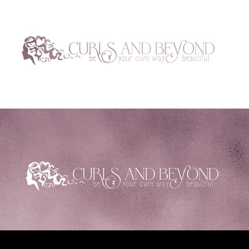 Logo for curly hair brand Diseño de Ava N Garda
