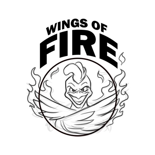 WINGS OF FIRE LOGO Design by BROXinc