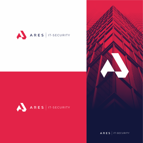 A logo for an information security company that is targeting corporate customers Design by camuflasha