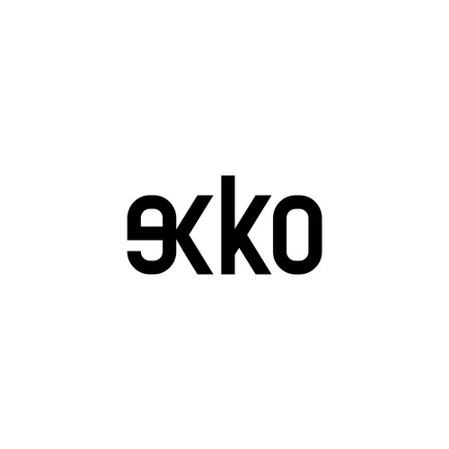 SIMPLE LOGO - ekko Letters then dm after Design by artoffaizan